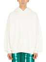 Marni Long Sleeved Hooded Sweatshirt White flmni0150015wht