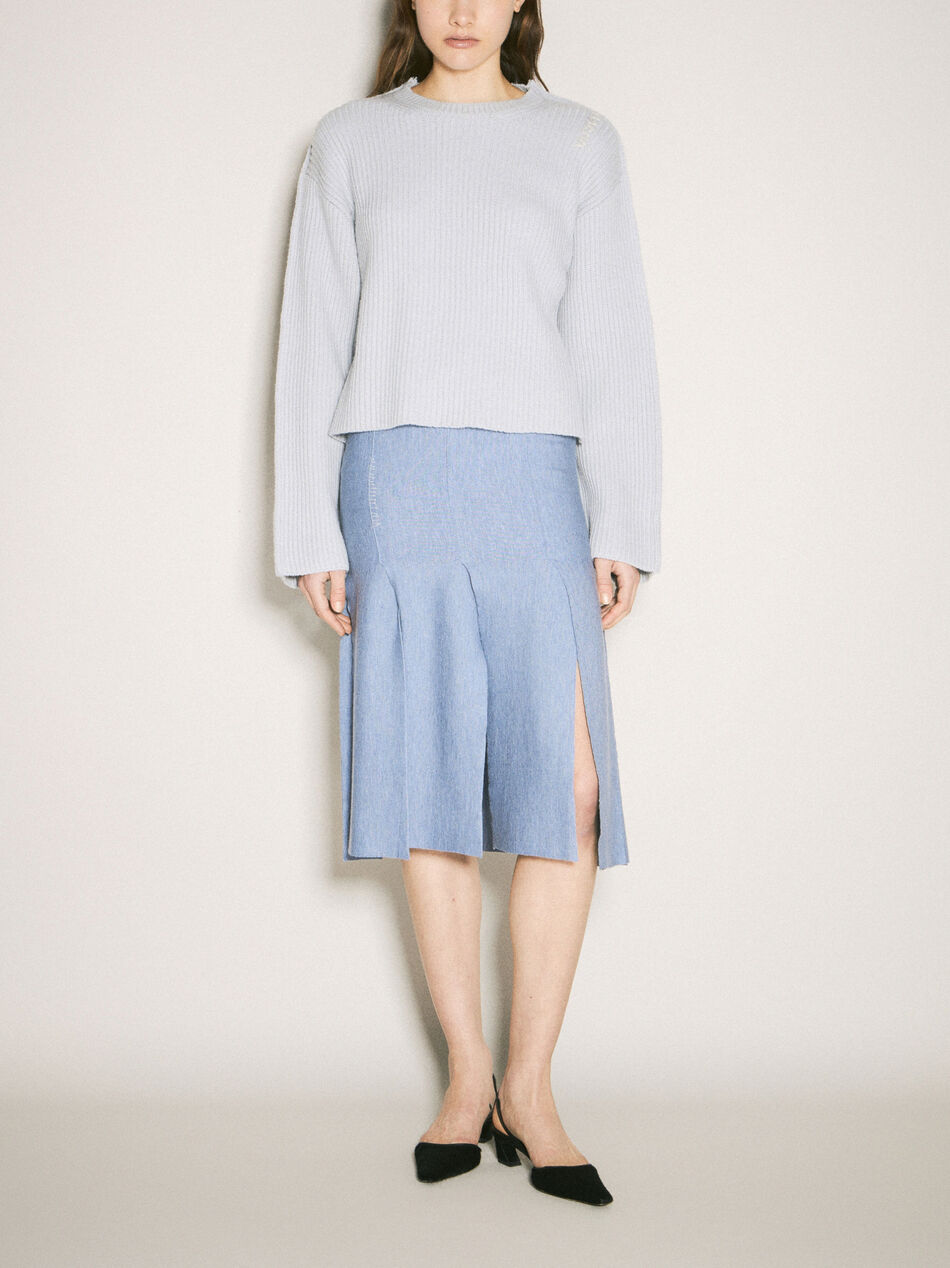Wool-Silk Skirt