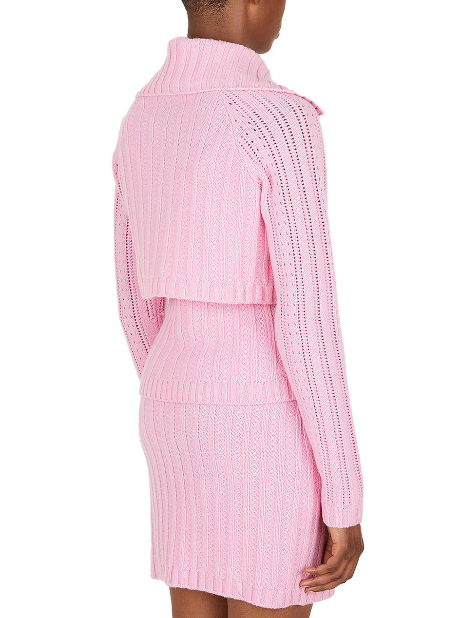 Pointelle Knit Twin Set