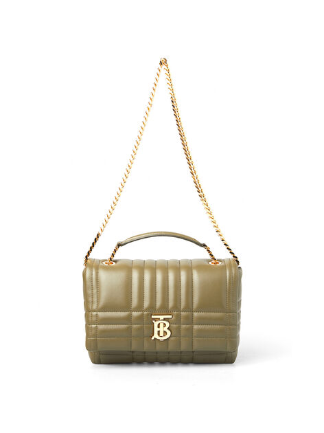 Lola Green Leather Shoulder Bag