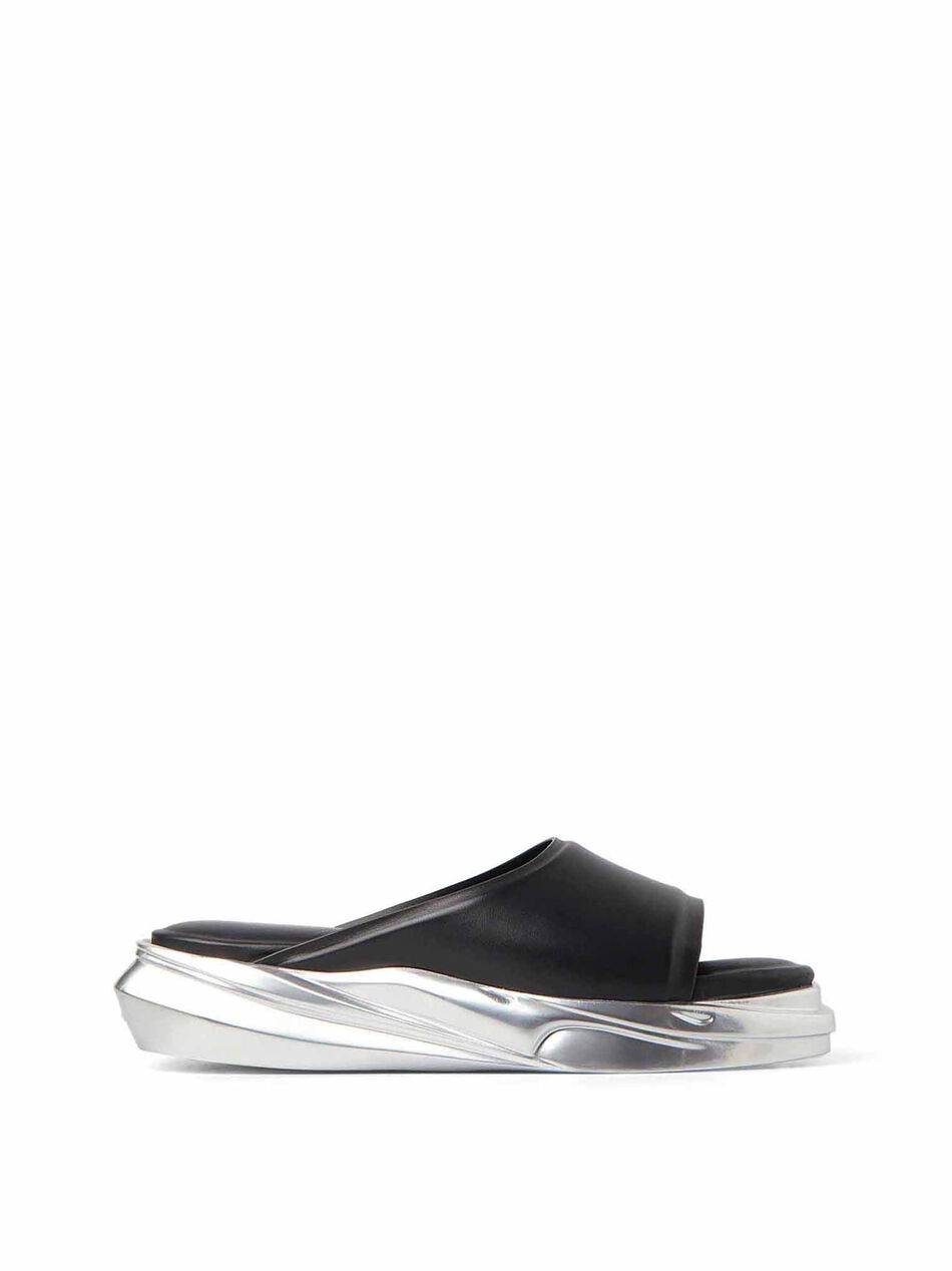 Mono Slides in Black/Silver