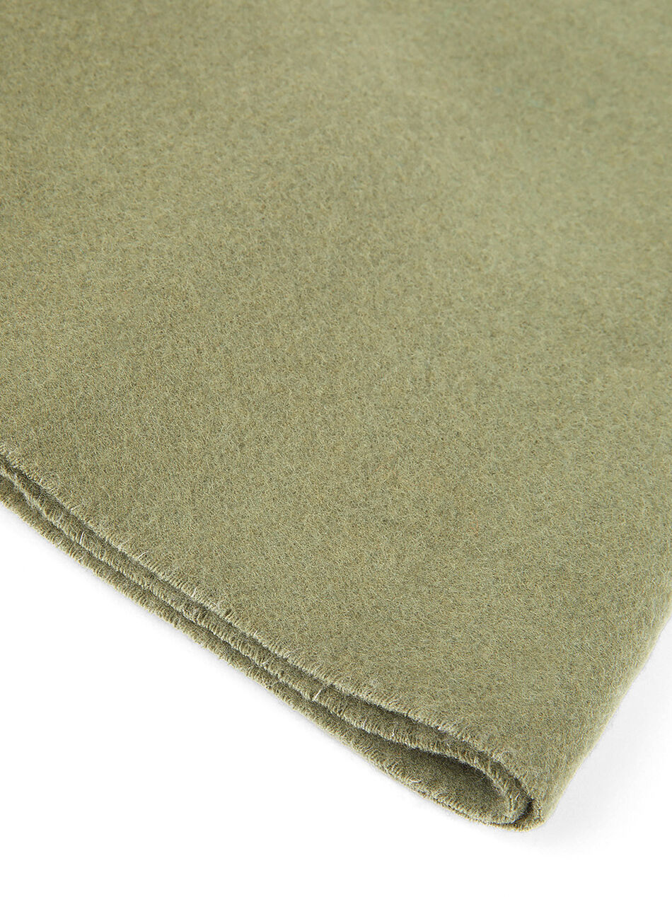 Fringe Scarf in Green