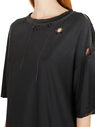 Acne Studios Distressed T-Shirt Black flacn0250076blk