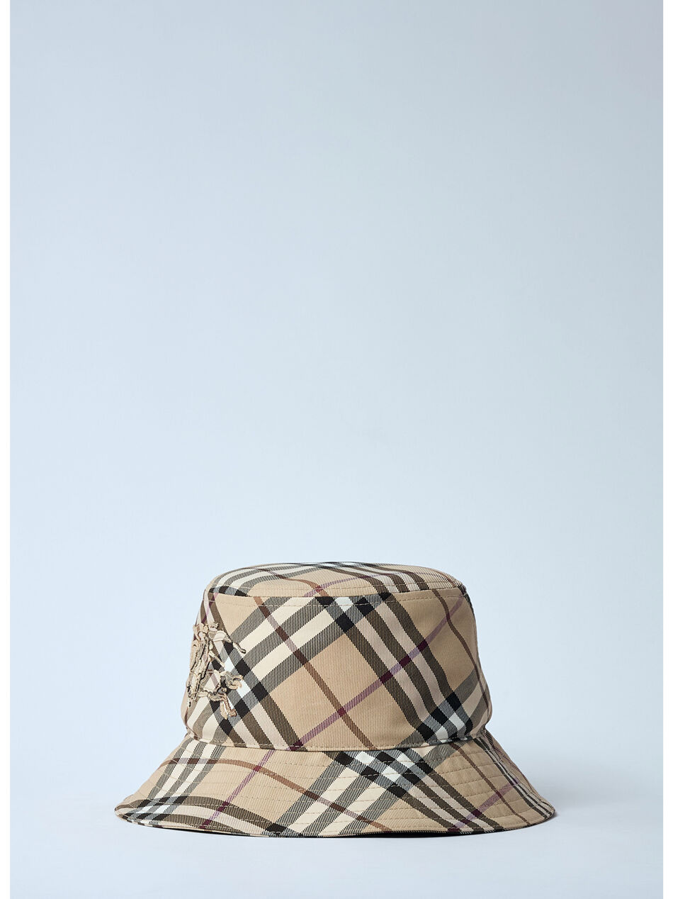 Check Twill Bucket Hat