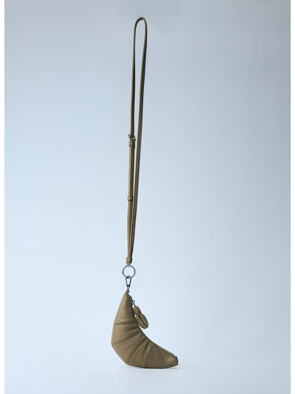 Croissant Coin Pouch Crossbody Bag
