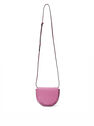 GANNI Banner Nano Saddle Shoulder Bag Pink flgan0250036pin