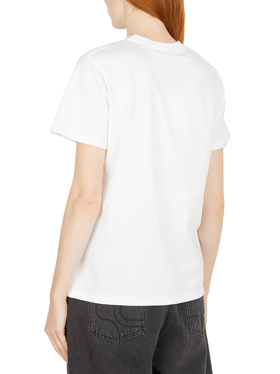 Basic Jersey Smiley Relaxed T-shirt Bright White