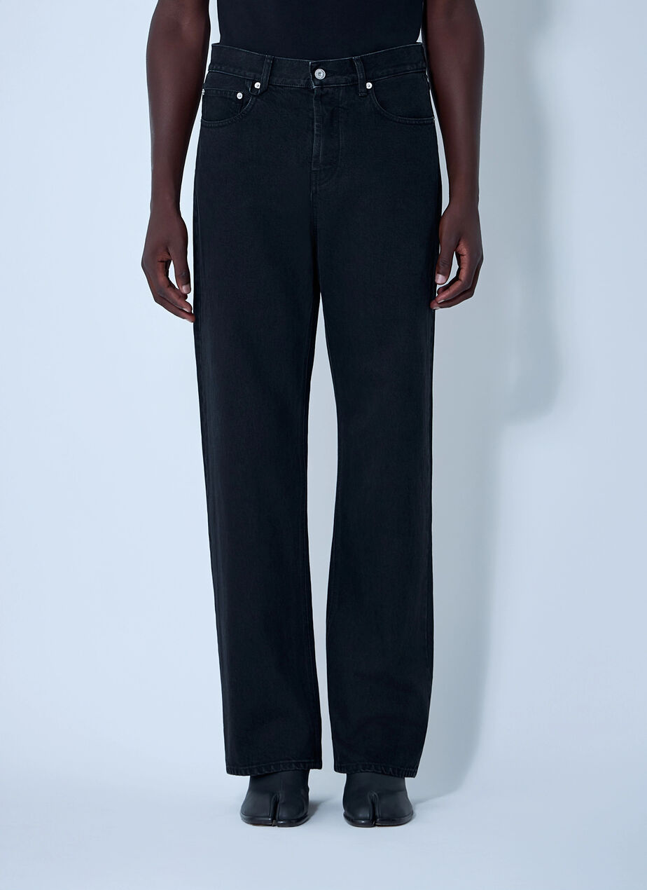 Le De-Nimes Droit Jeans