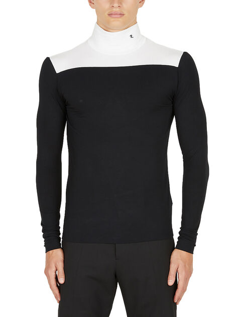 Colour Block Long Sleeved Top