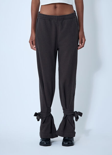 Tied Bow Track Pants