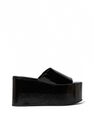 SIMON MILLER Blackout Platform Sandals in Black  flsmi0249035blk