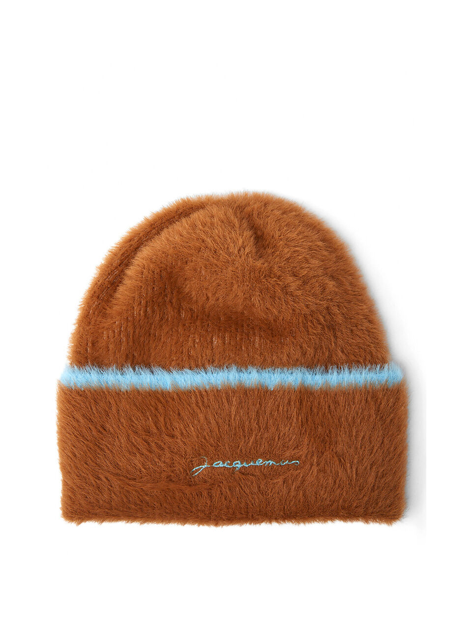 Le Bonnet Neve Beanie Hat in Brown