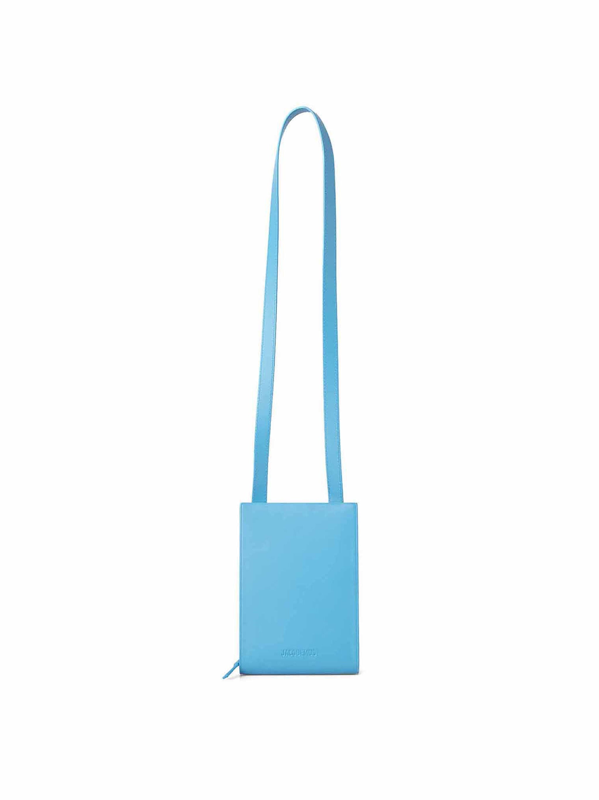 Jacquemus Le Gadju Blue Leather Wallet | THE FLAMEL®