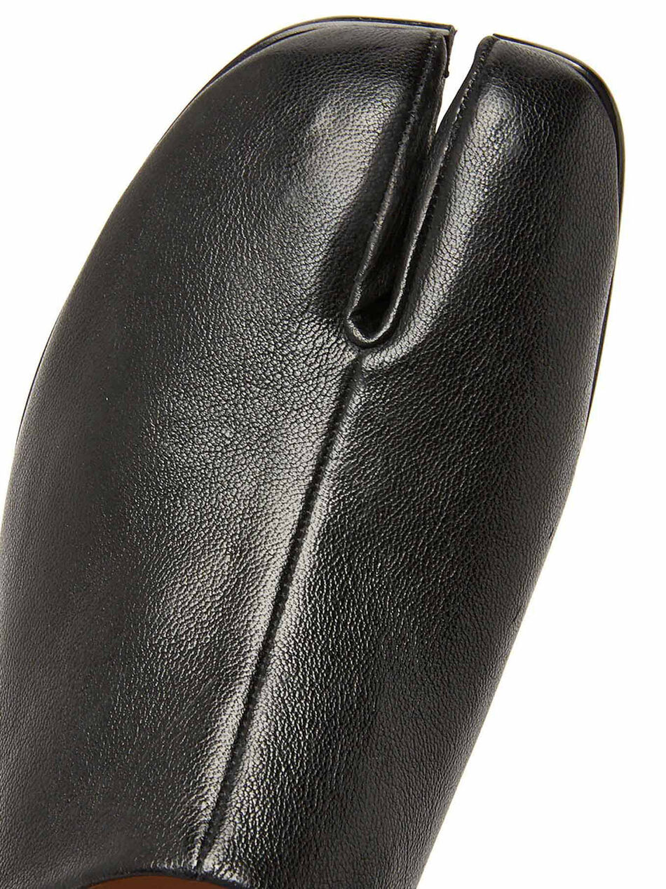 Slip-on Tabi Leather Shoes