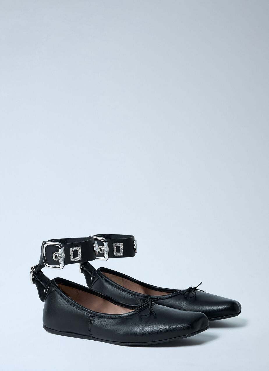 Bardot Ballerina Flats