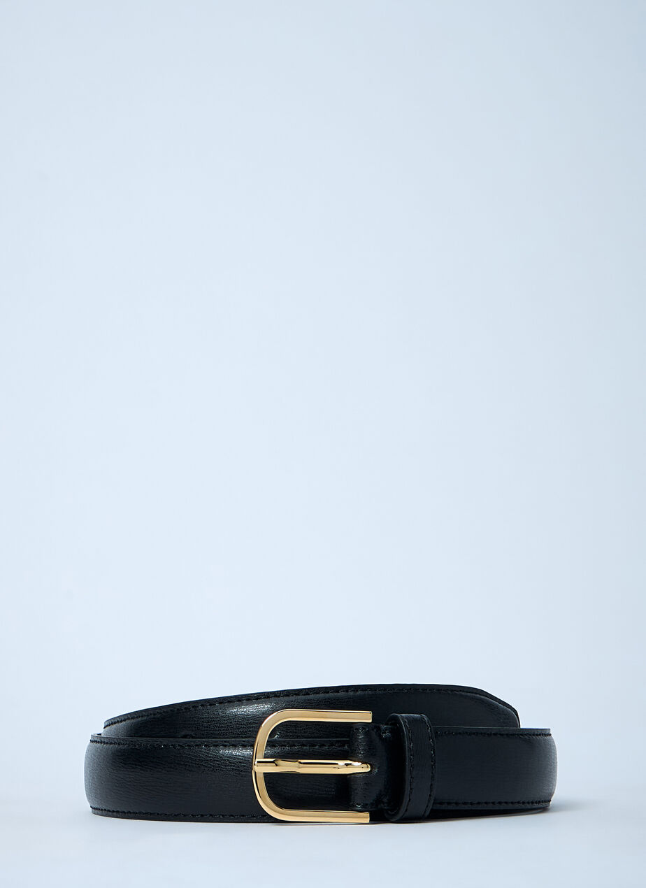 Slim Leather Belt