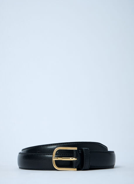 Slim Leather Belt