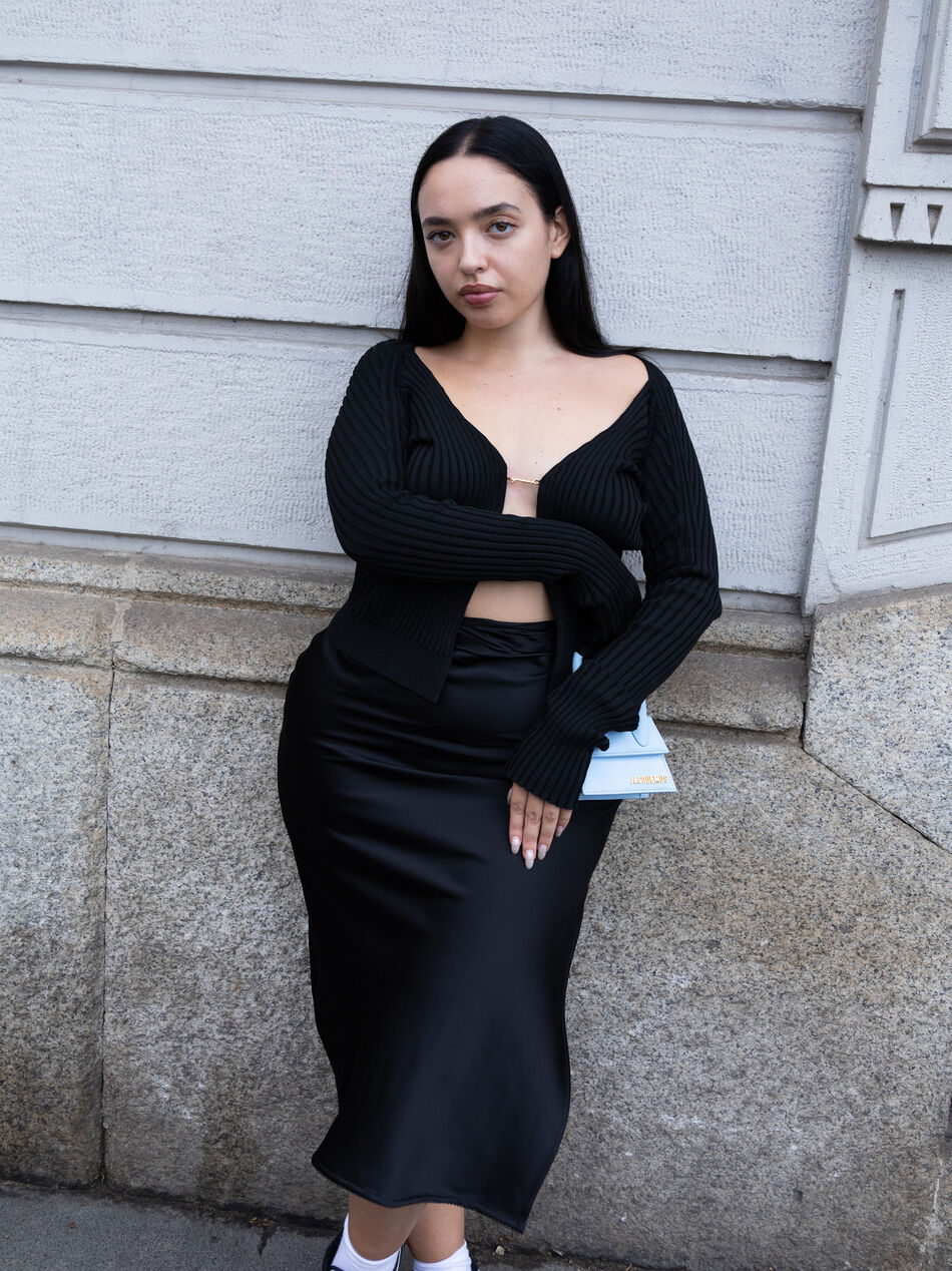 La Maille Pralu Longue Cardigan