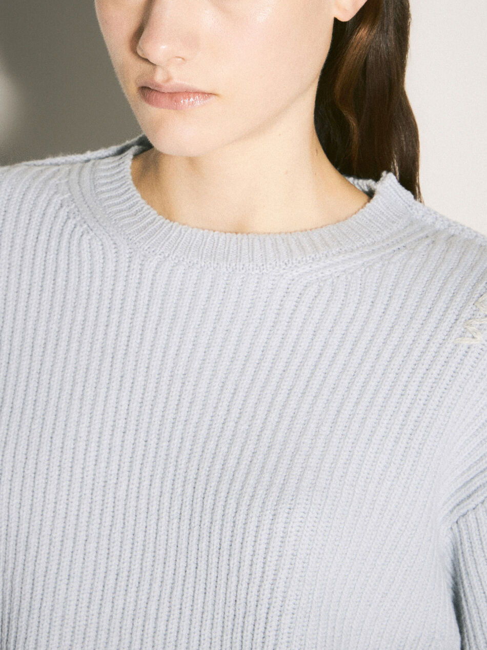 Crewneck Wool Sweater