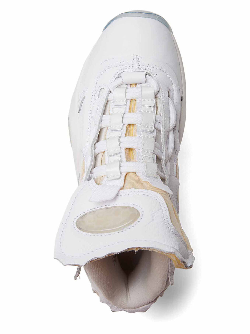 Question Mid Memory Of White Basketball Sneakers