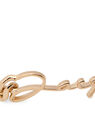 Jacquemus La Gourmette Logo Bracelet Gold fljac0242058gld