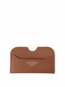 Acne Studios Elma Brown Leather Cardholder Brown flacn0148082brn