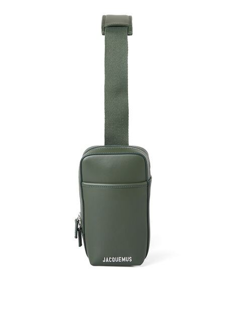 Le Giardino Crossbody Bag in Dark Green