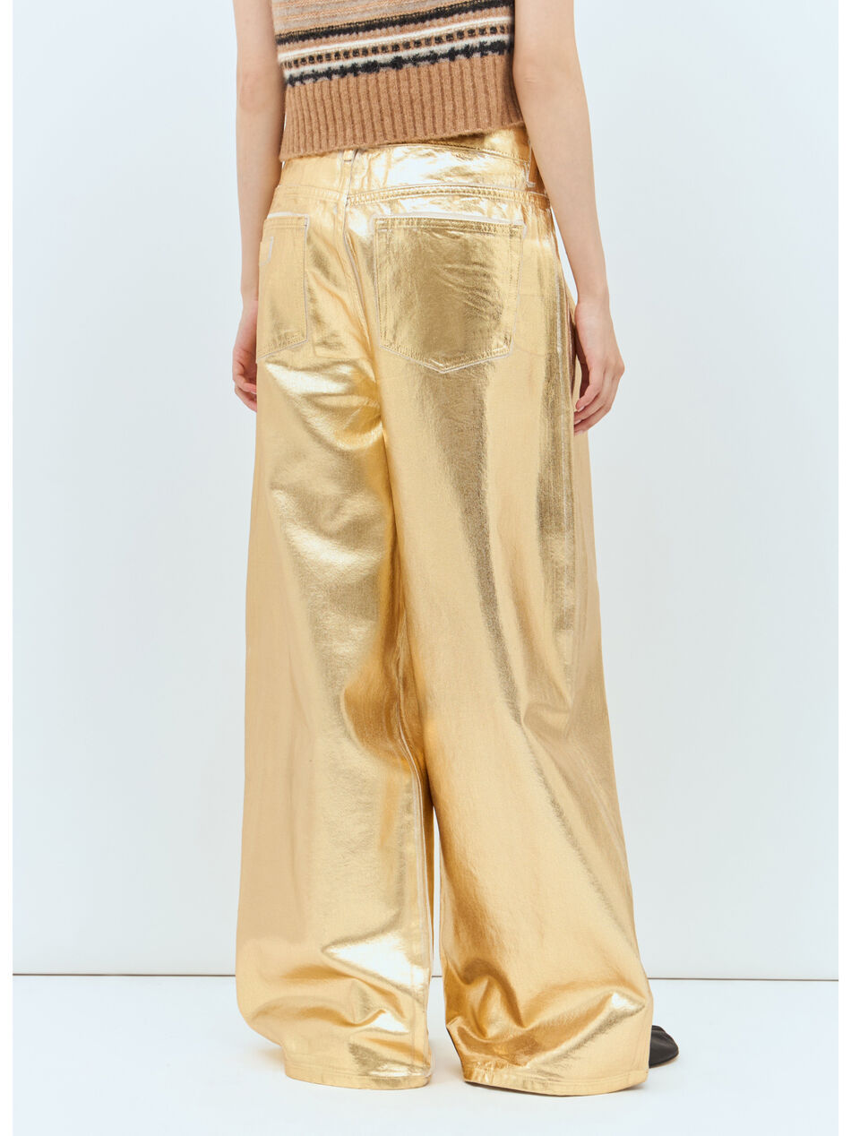 Foil Wide Jeans