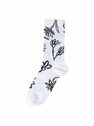 Jacquemus Les Chaussettes Giardino Socks with Flowers Motif  fljac0148070wht