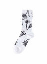 Jacquemus Les Chaussettes Giardino Socks with Flowers Motif White fljac0148070wht