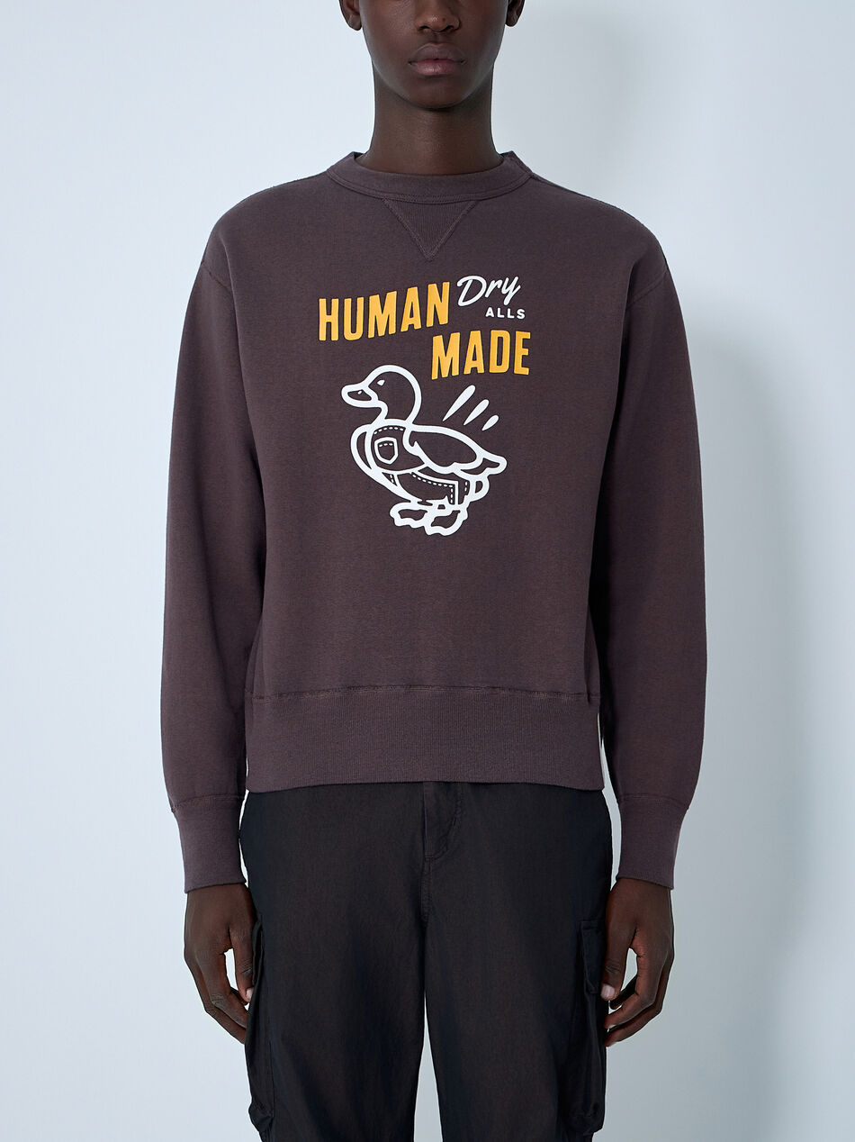 Logo Motif Sweatshirt