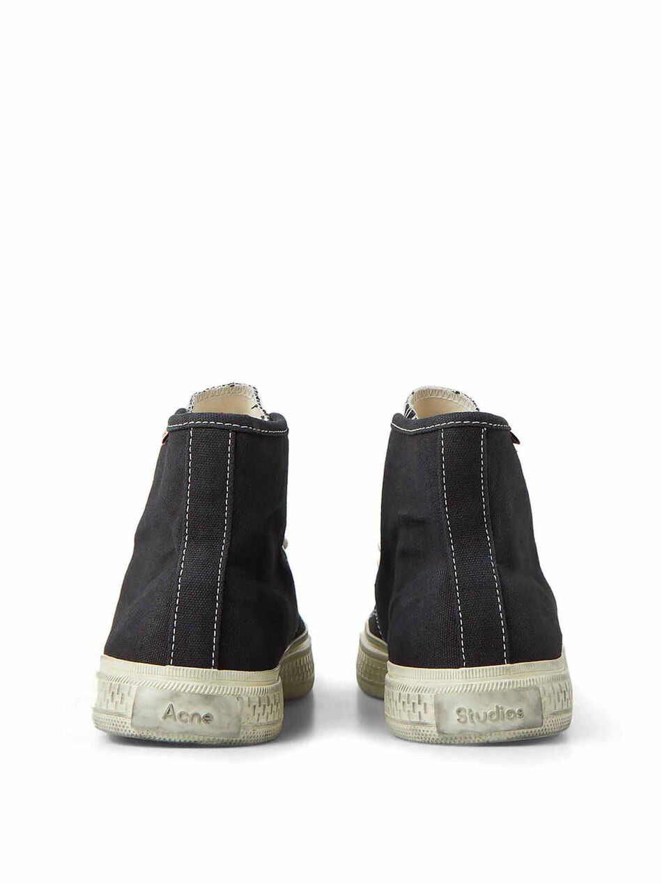 High Top Black Sneakers