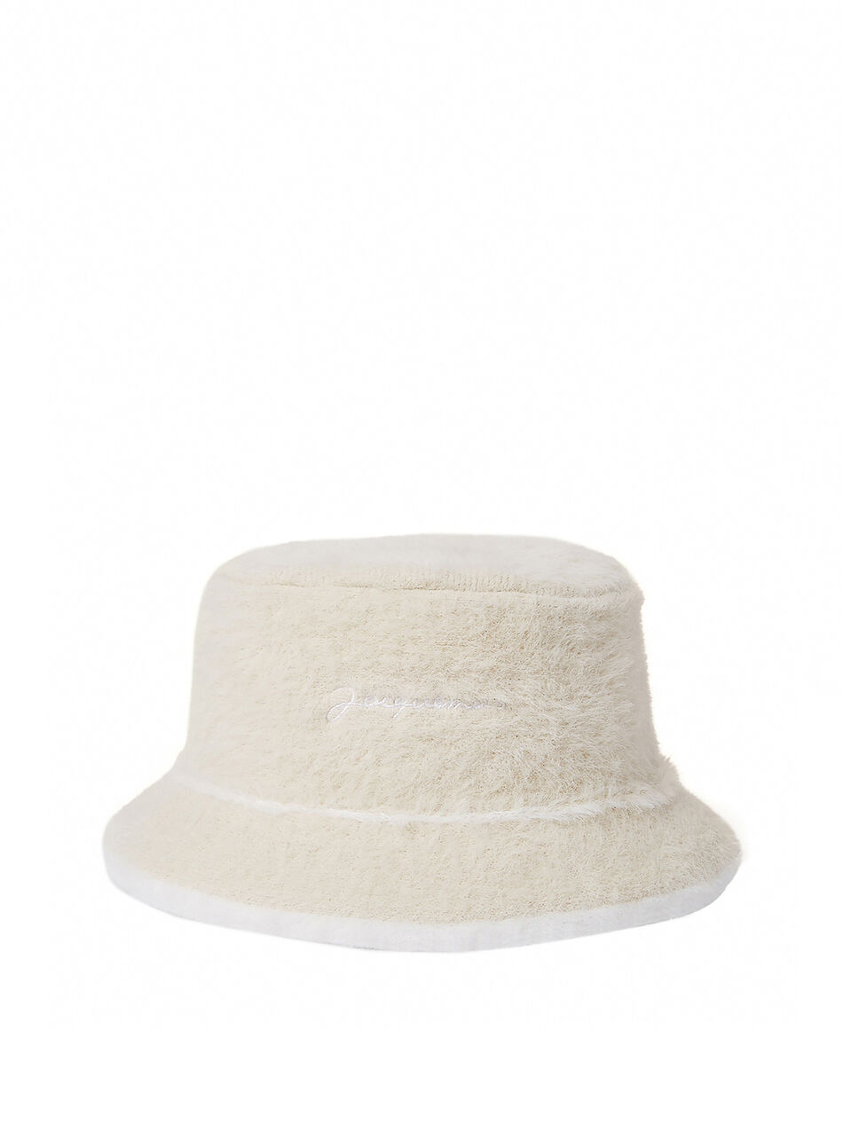 Cappello da Pescatore peloso Le Bob Neve Beige