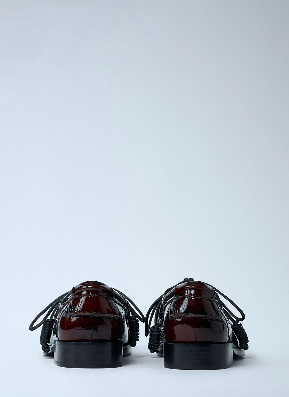 Patent Lace-up Shoes