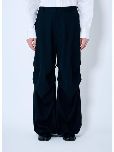 Tapered Wool Pants