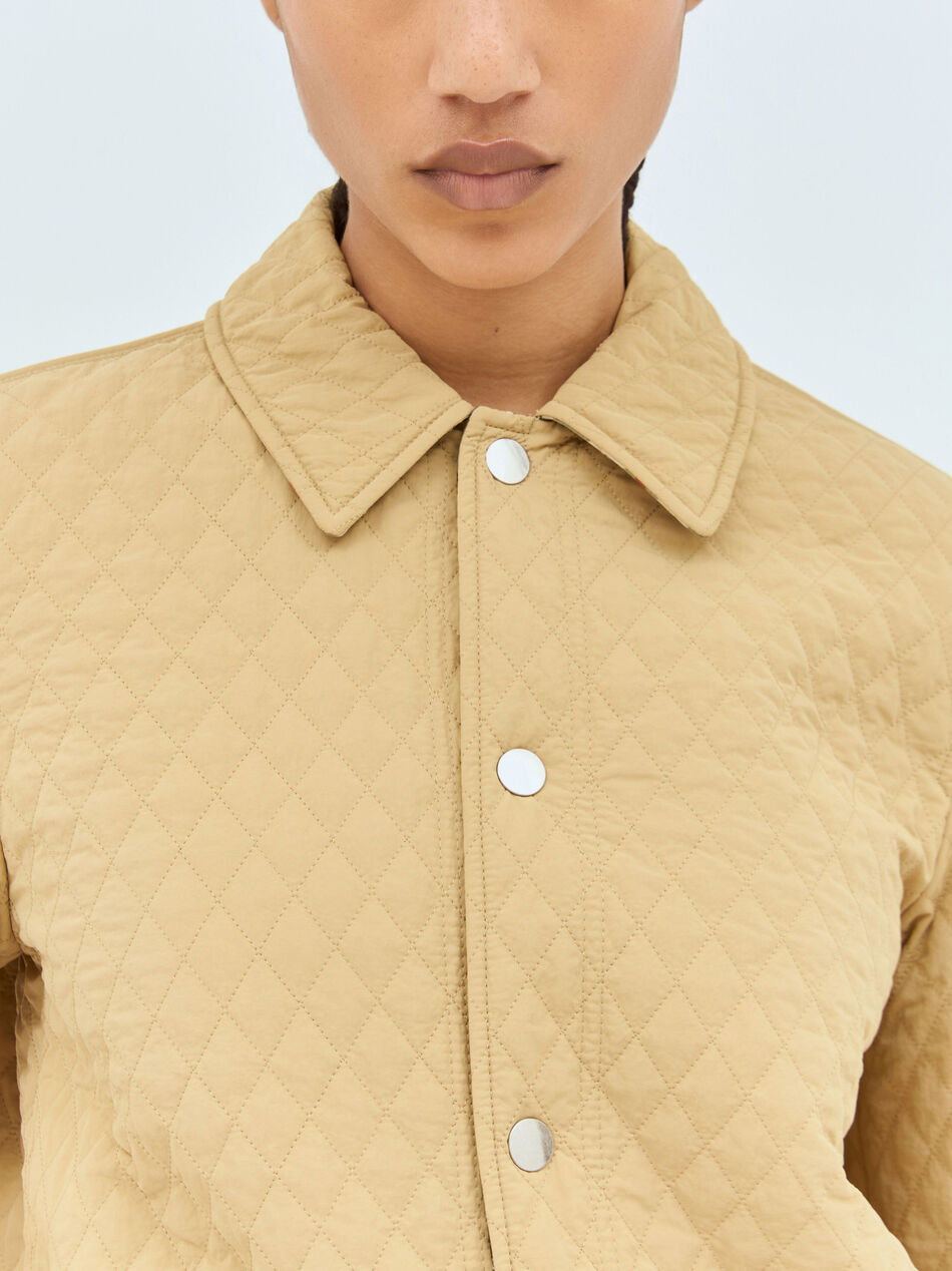 Reversible Quilted Nylon Jacket