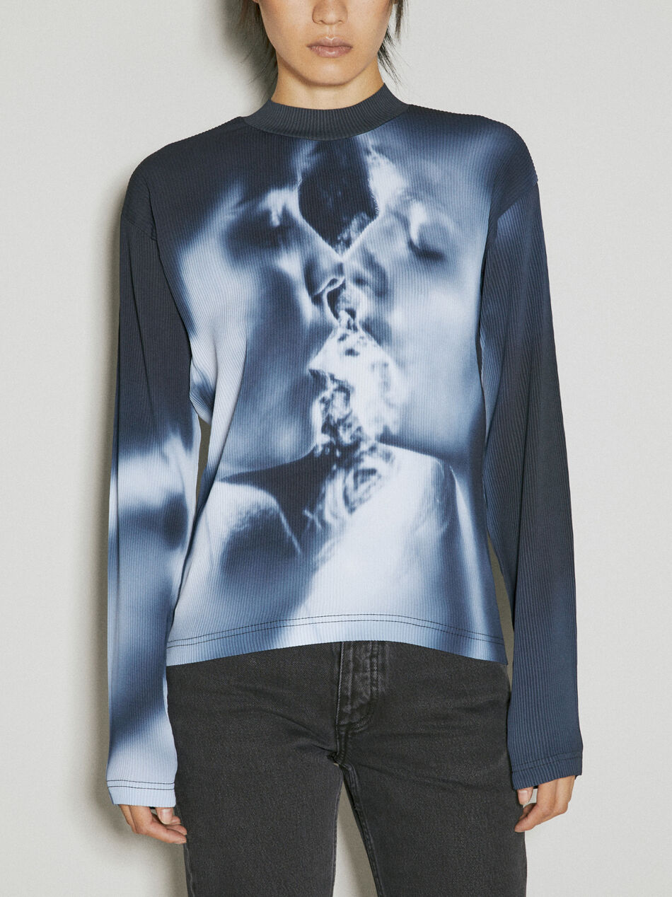 Jax Pleated Long Sleeve Top