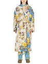 Acne Studios Patchwork Floral Padded Coat Beige flacn0250040bei
