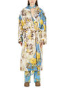 Acne Studios Patchwork Floral Padded Coat Beige flacn0250040bei