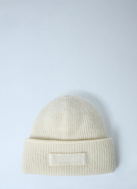 Logo Motif Beanie Hat