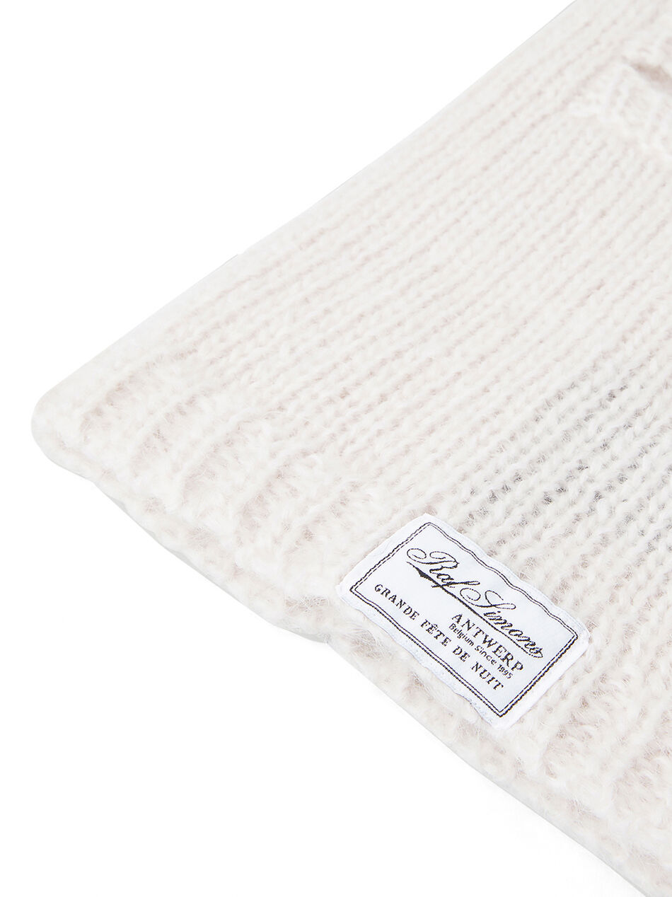 Logo Patch Knit Balaclava