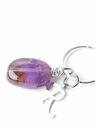 Raf Simons Small Stone Earring Purple flraf0344002ppl