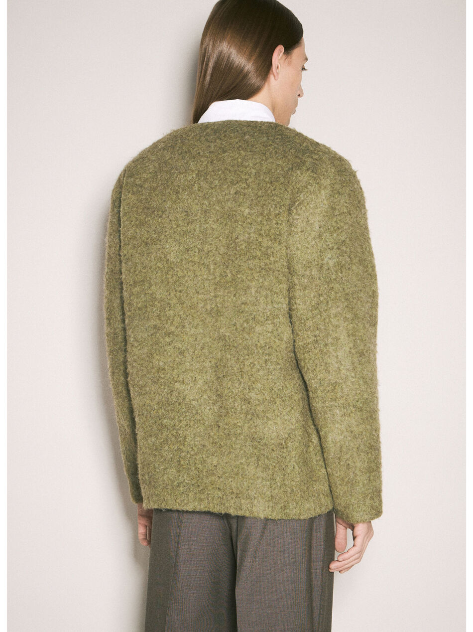 Brushed Knit Cardigan