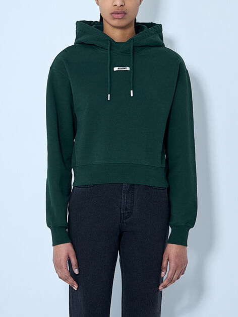 Le Hoodie Gros Grain Felpa