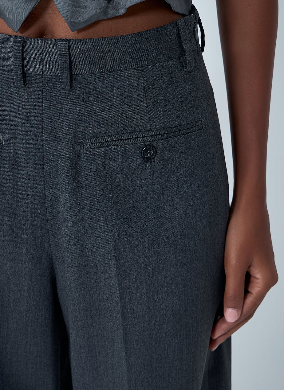 Tailored Back-To-Front Pants