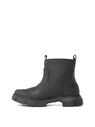 GANNI Black Rubber Country Boots  flgan0249055blk