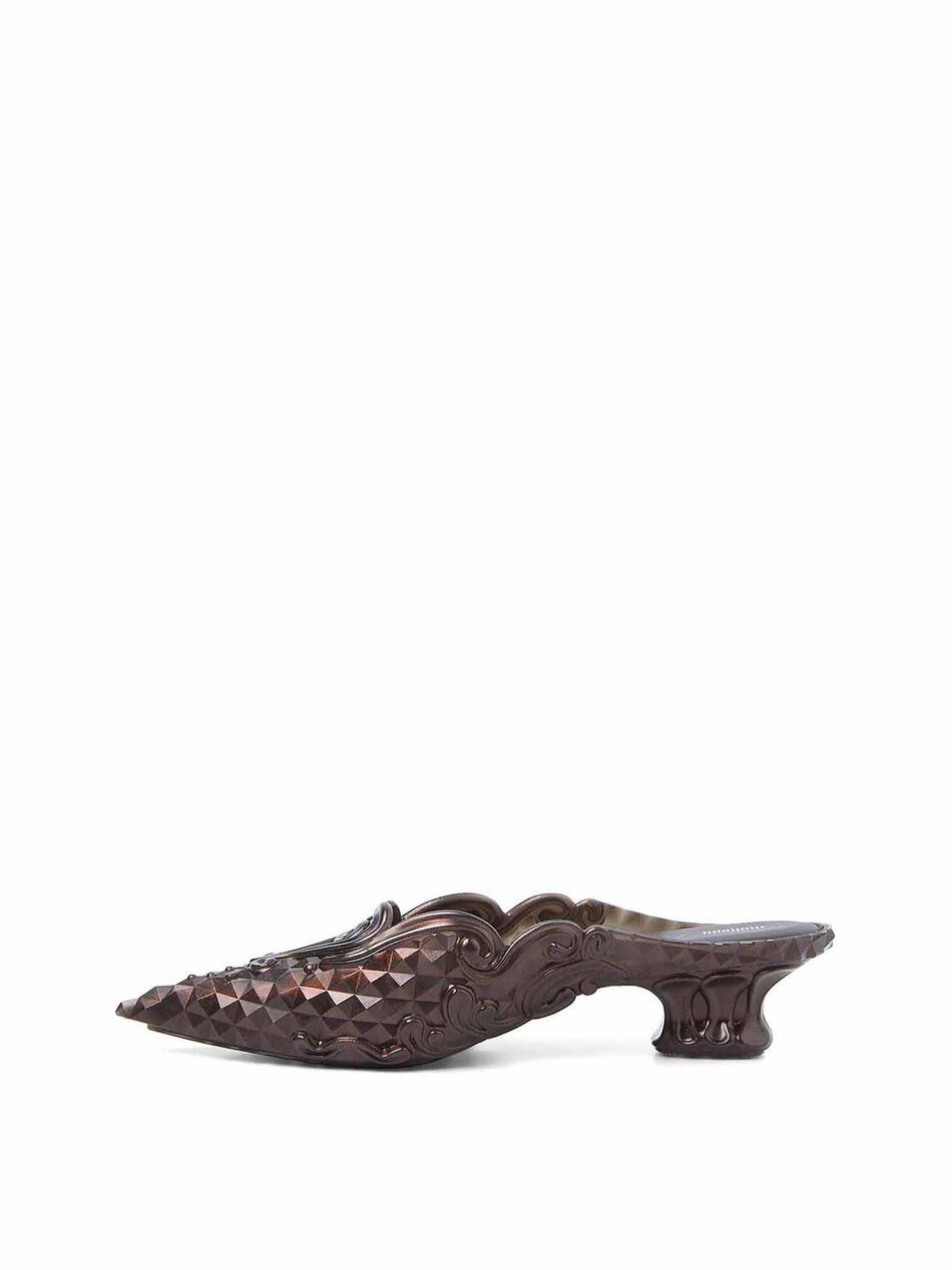 x Melissa Brown PVC Mules Shoes