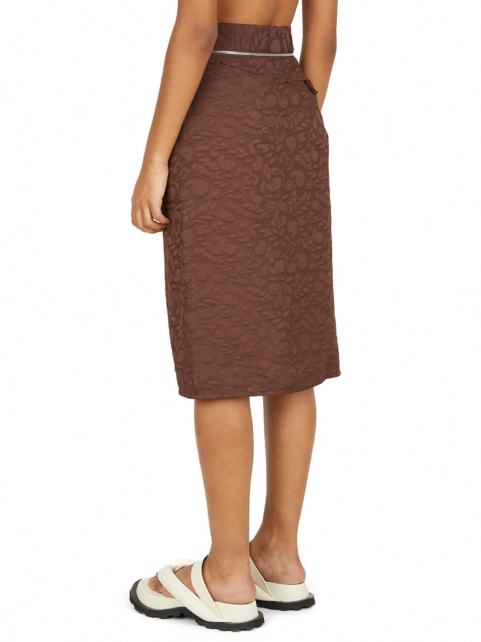 La Jupe Bodri Skirt in Brown