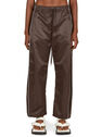 TheOpen Product Satin Track Pants Brown fltop0249013brn