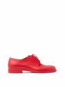 Maison Margiela Tabi Lace-Up Red Shoes  flmla0147041col